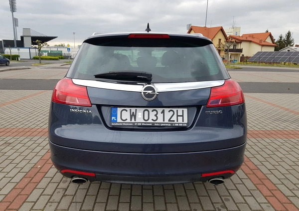 Opel Insignia cena 29900 przebieg: 184074, rok produkcji 2010 z Włocławek małe 191